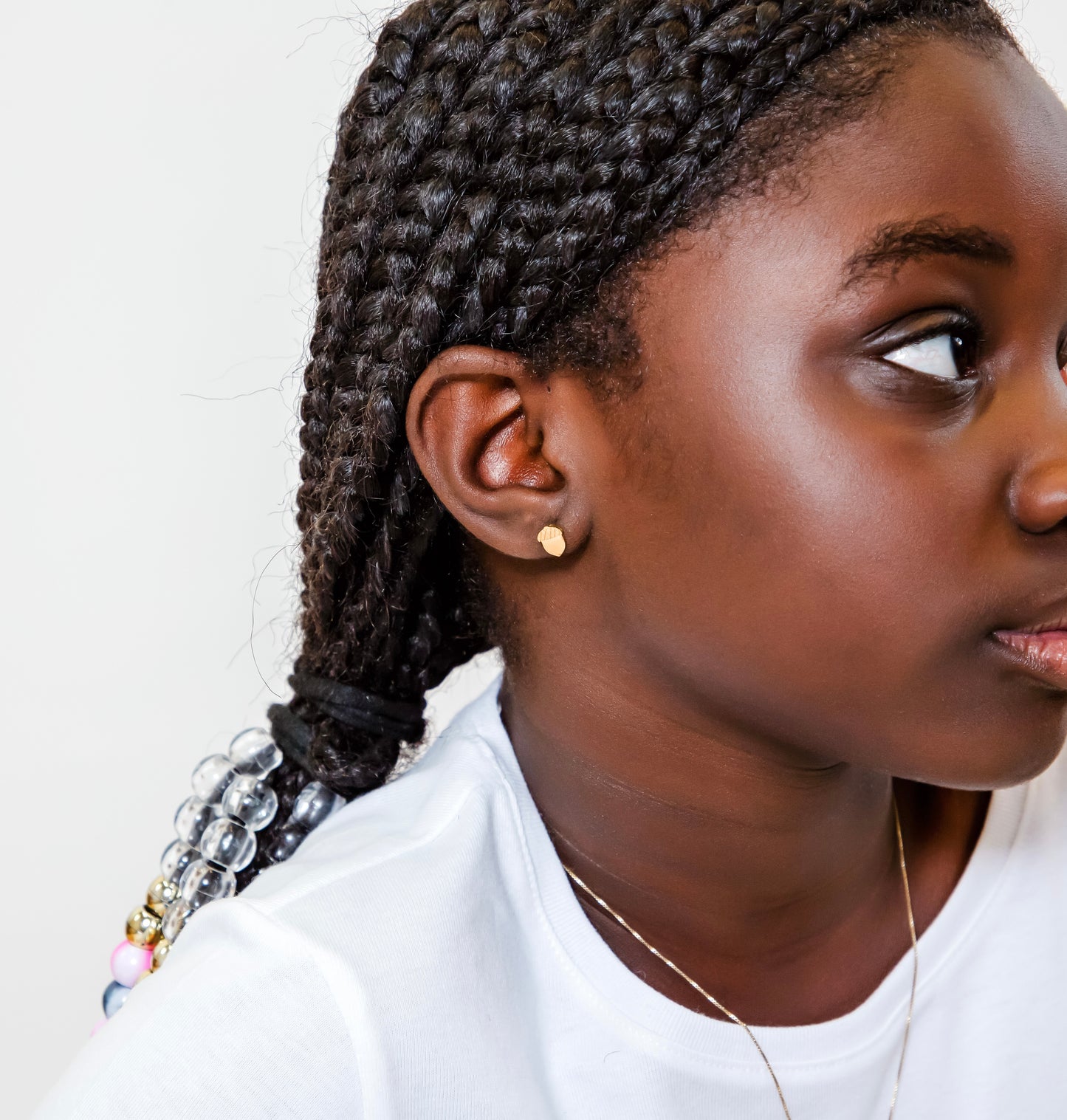 The Acorn Flatback Stud - The Dangle Jewelry Collection-Acorn Earrings