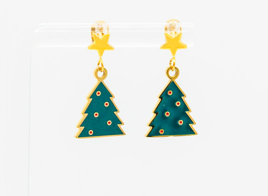 Christmas Tree Earrings
