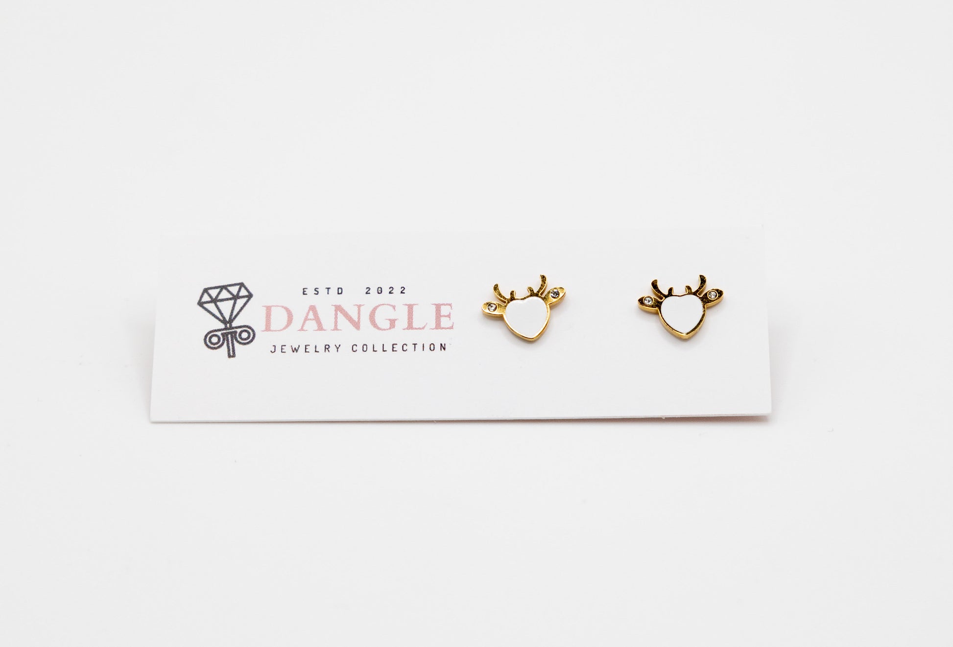 The Reindeer Flatback Stud - The Dangle Jewelry Collection