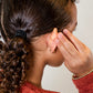 The Acorn Flatback Stud - The Dangle Jewelry Collection-flack back earrings