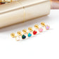 The Sweetheart 18KT Gold Stud - The Dangle Jewelry Collection