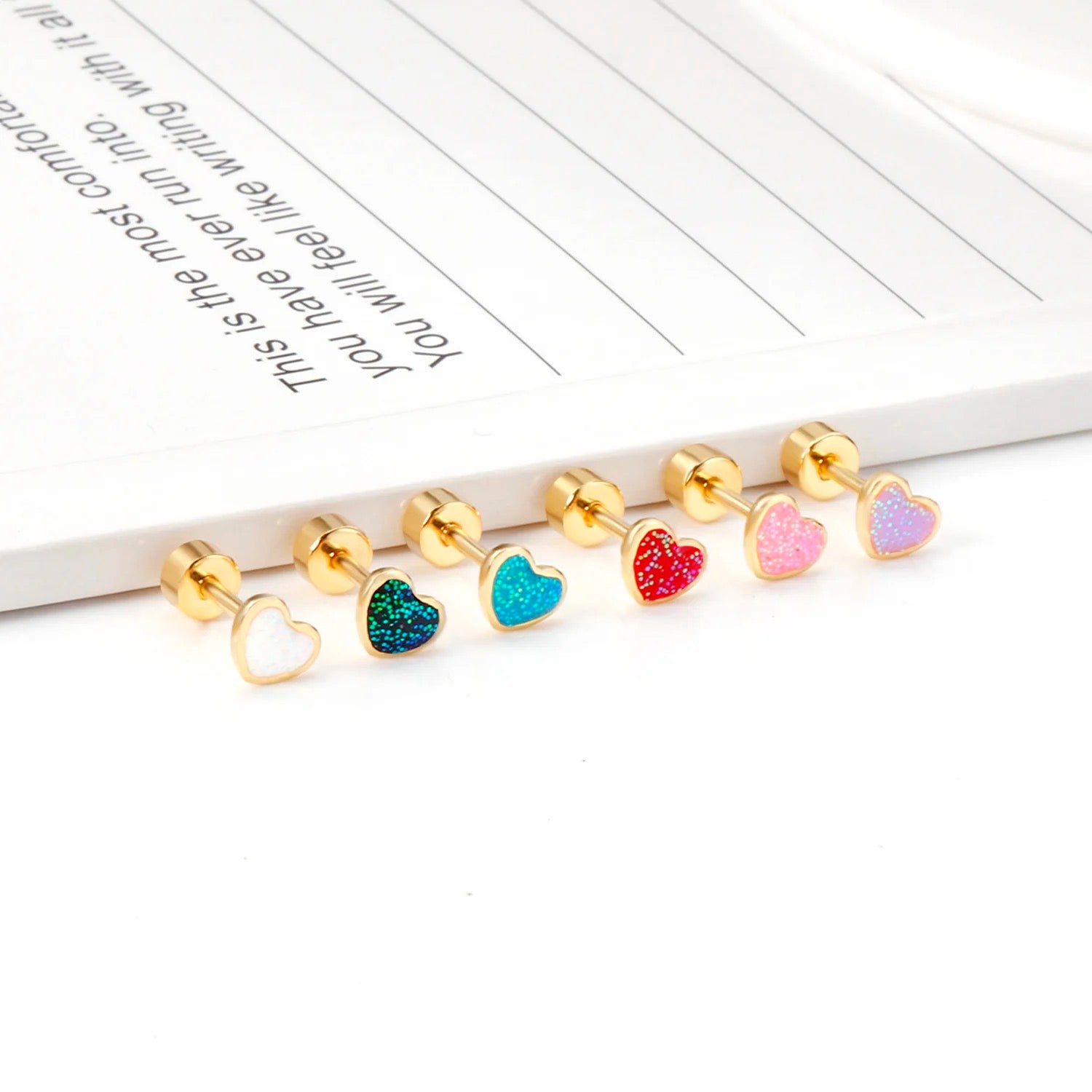 The Sweetheart 18KT Gold Stud - The Dangle Jewelry Collection